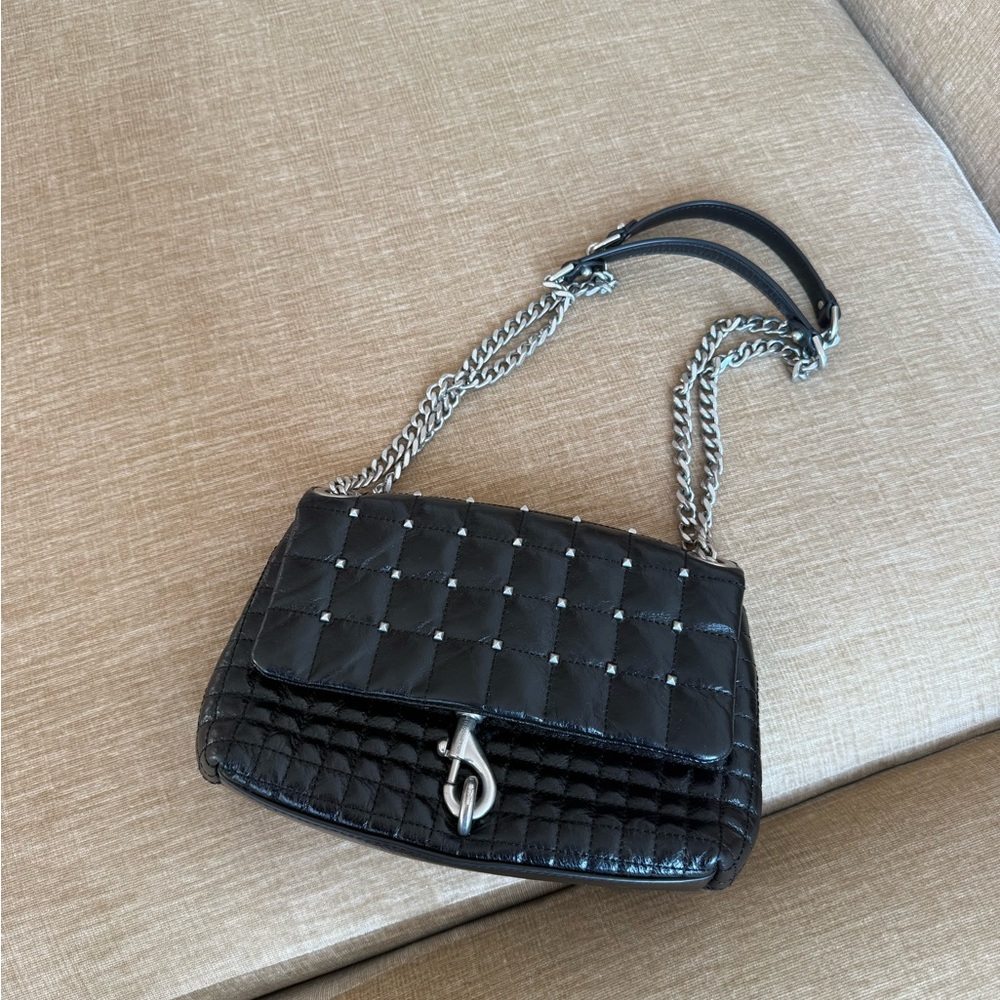 Rebecca Minkoff Edie Square Crosbody bag with studs